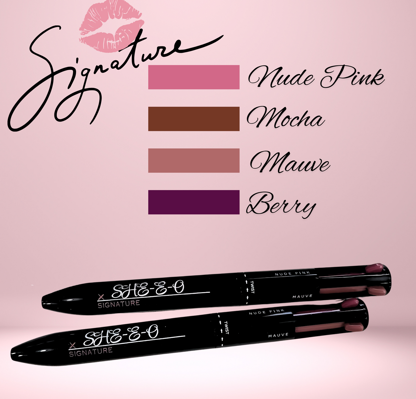 SHE-E-O Signature 4 in 1 Lip Liner